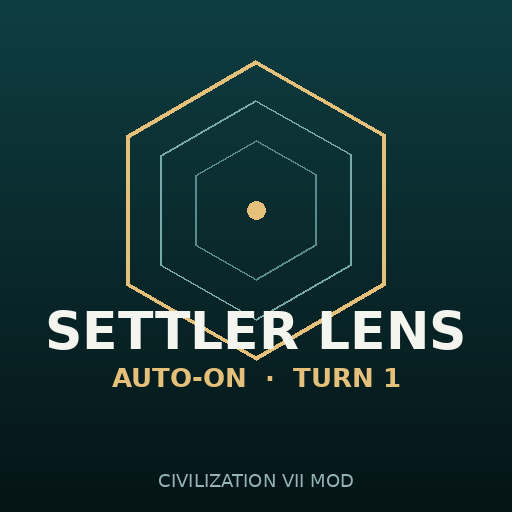 Auto Settler Lens on Turn 1
