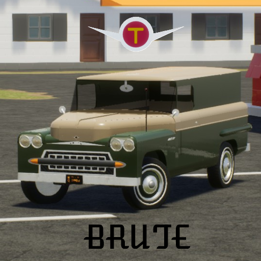 Troubadour brute van 1958 2 tone