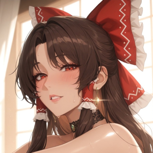 爆乳巫女