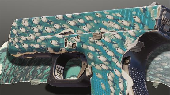 Glock-18 | Paper Collage (Synchrony)
