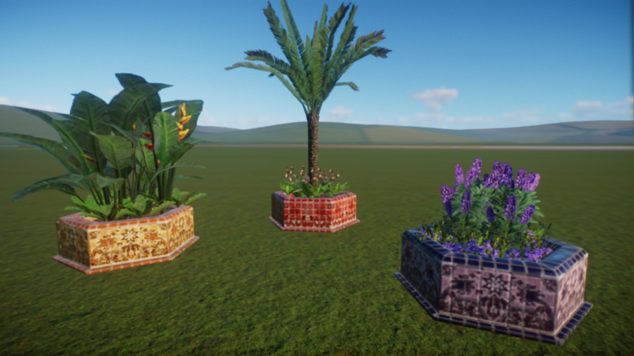 Colorful Planters - Set