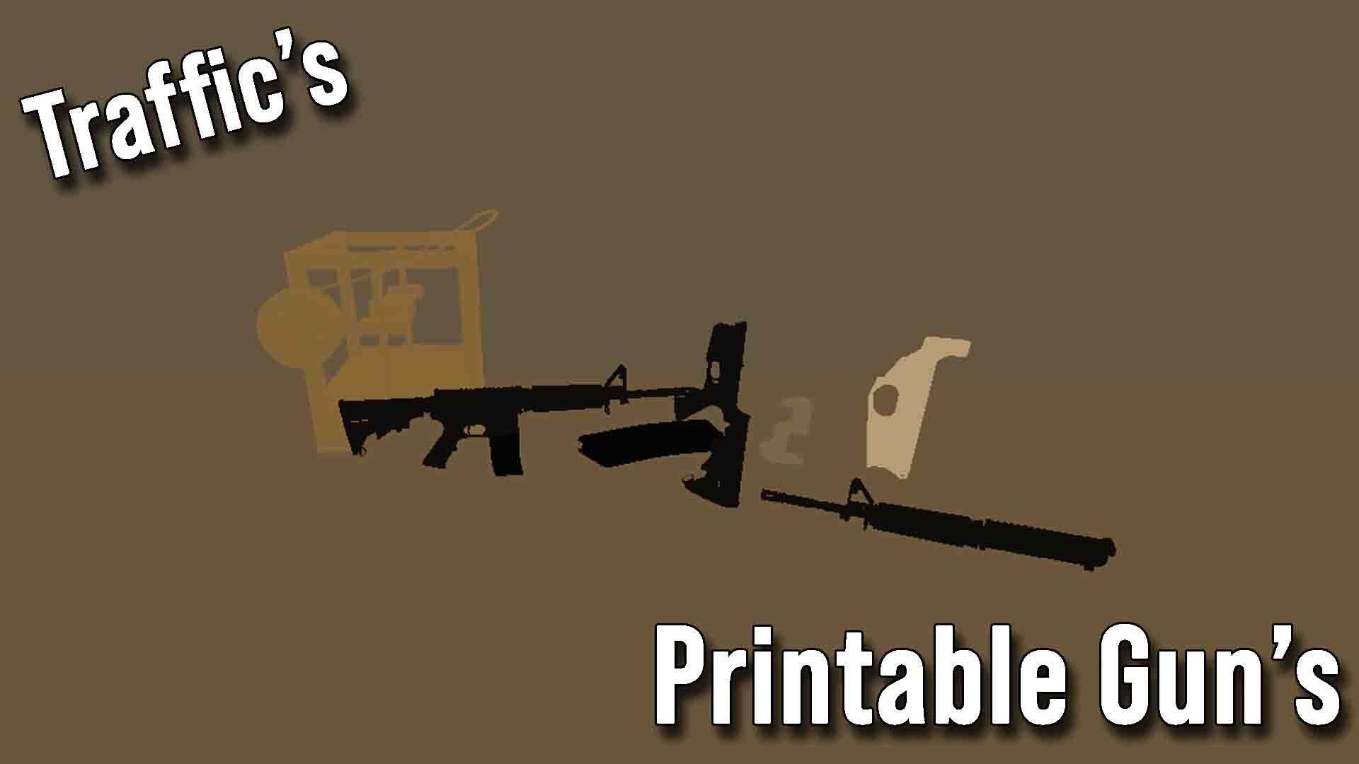 Traffic's Printable Gun's – Unturned Mod