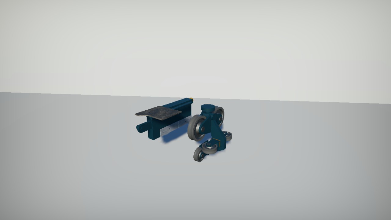 B&M Train Dive 6 Row Frame Back Right