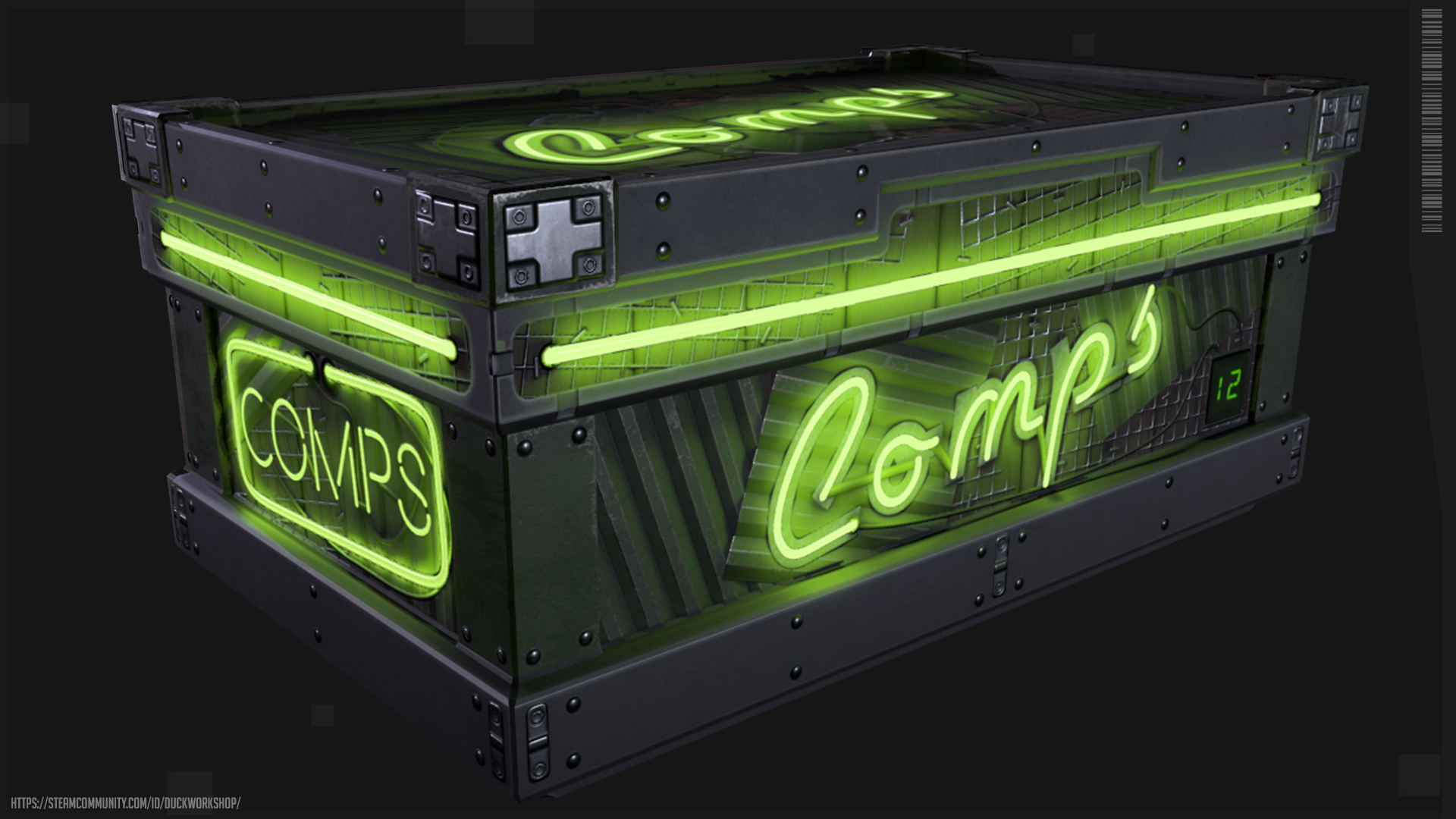 Neon Comps Storage