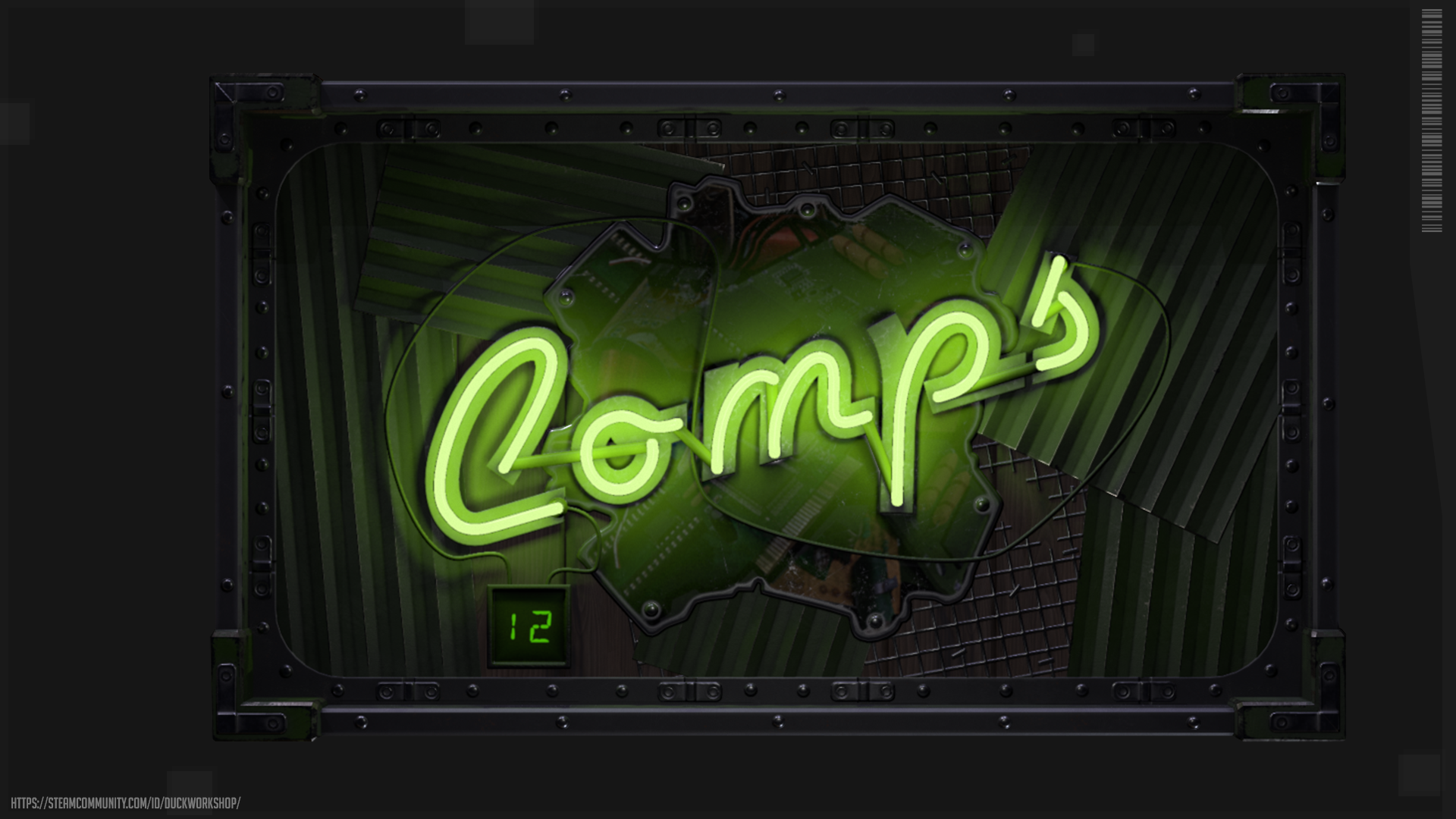 Neon Comps Storage