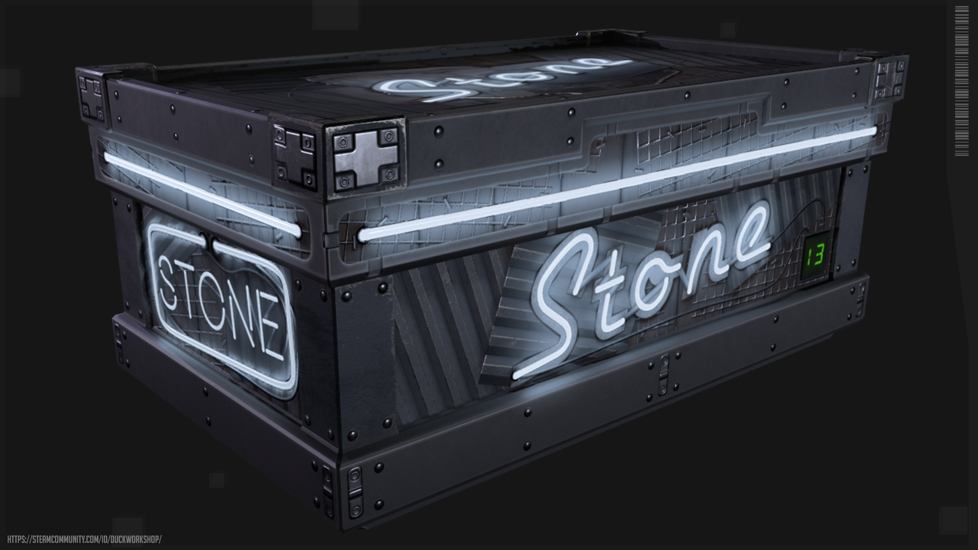 Neon Stone Storage