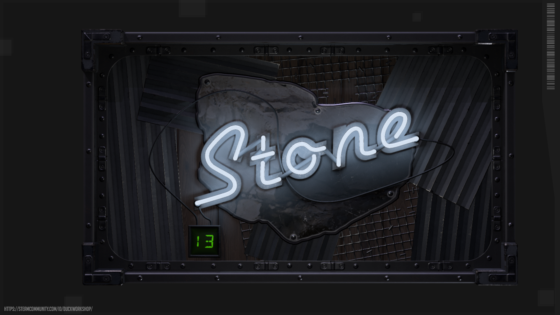 Neon Stone Storage
