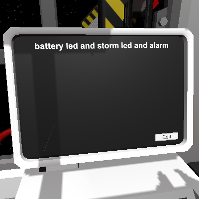 battery led and storm led and alarm