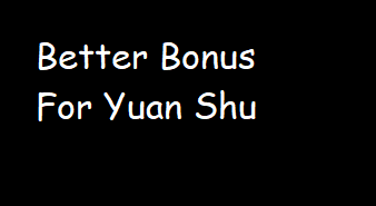 Yuan Shu Resource Buff