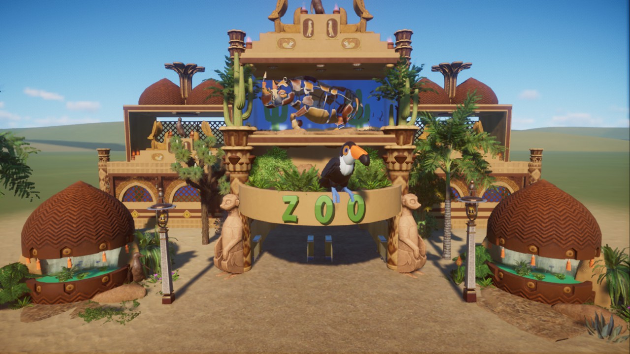🐾 Africa zoo entrance 🐾