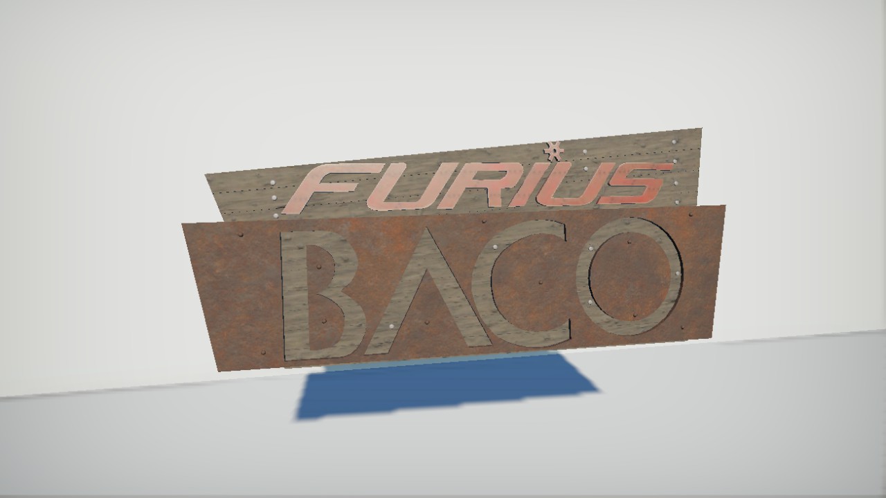Sign Furious Baco