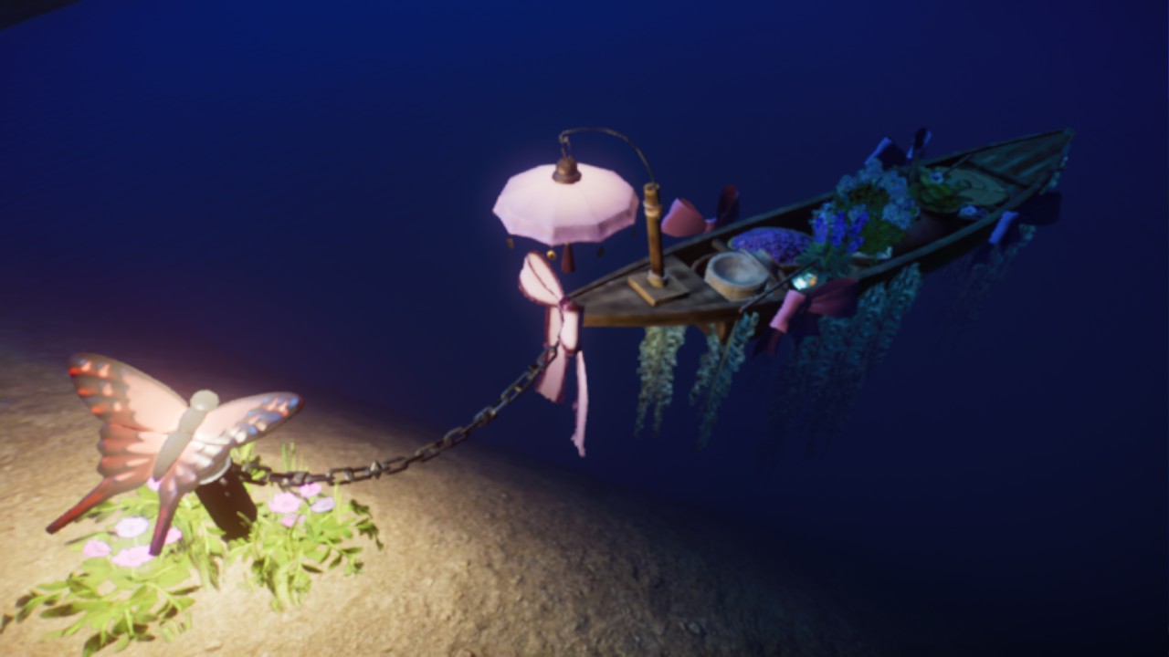 The Fairy Merchants Boat - Scenery