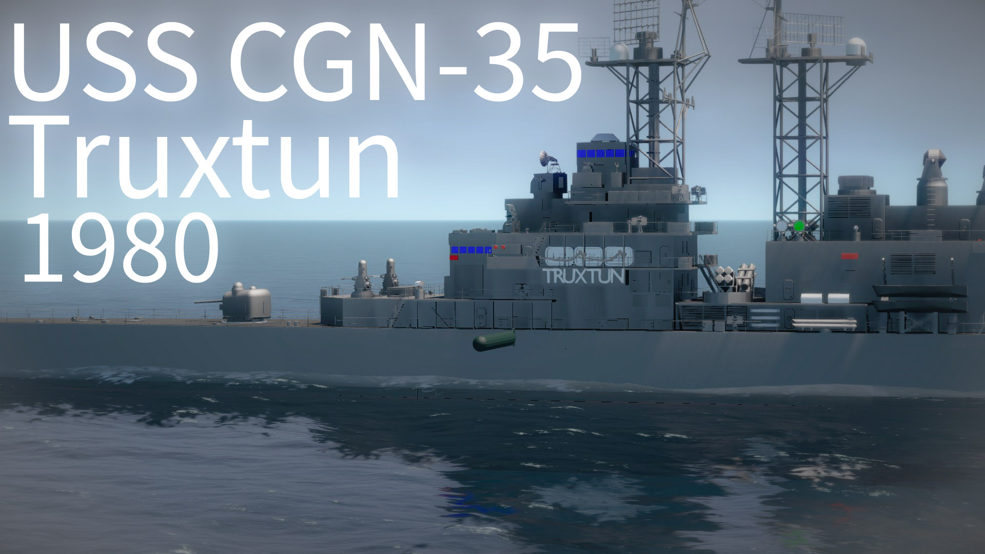 USS CGN-35 Truxtun（1980）