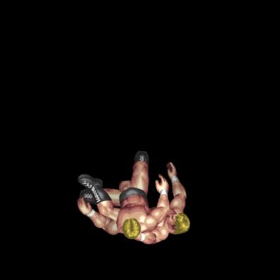 Rolling Arm-Trap Crucifix
