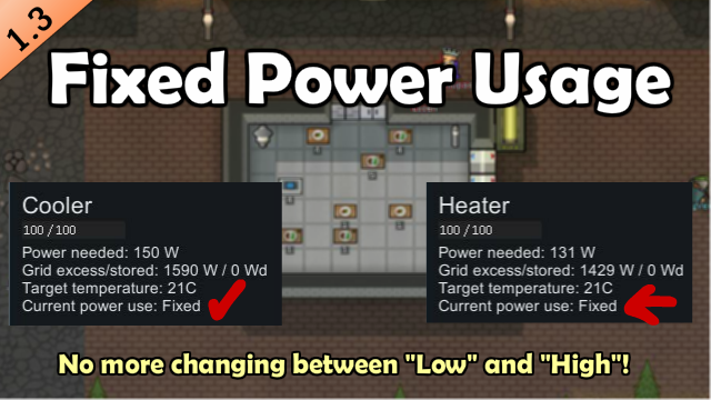 [AP] Fixed Power Usage