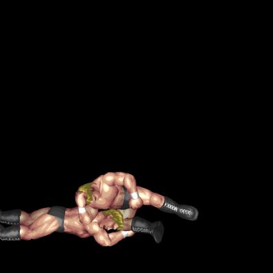 Elbow Drop B (face down, near head)