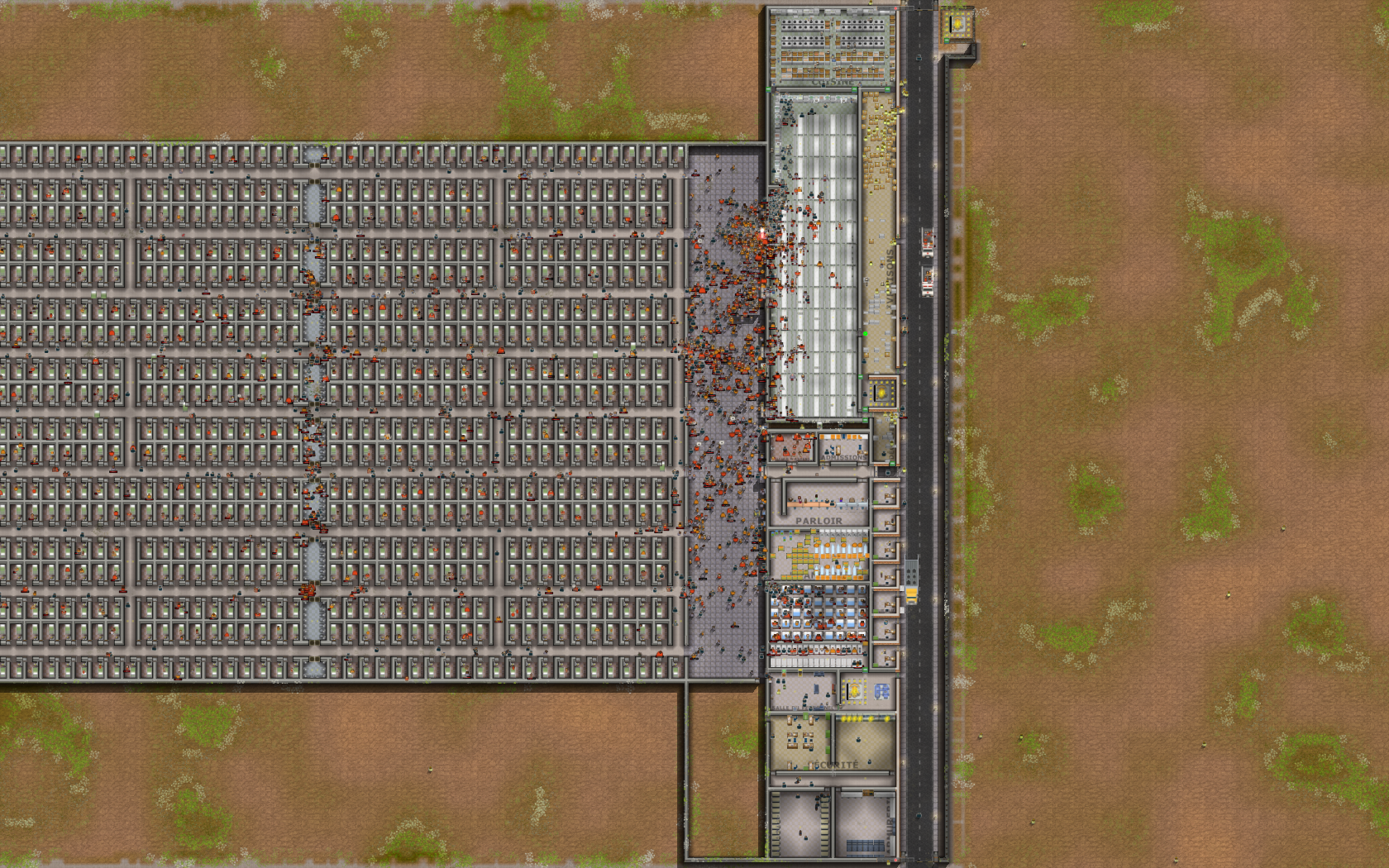 Prison of THE death - 1000 prisoners