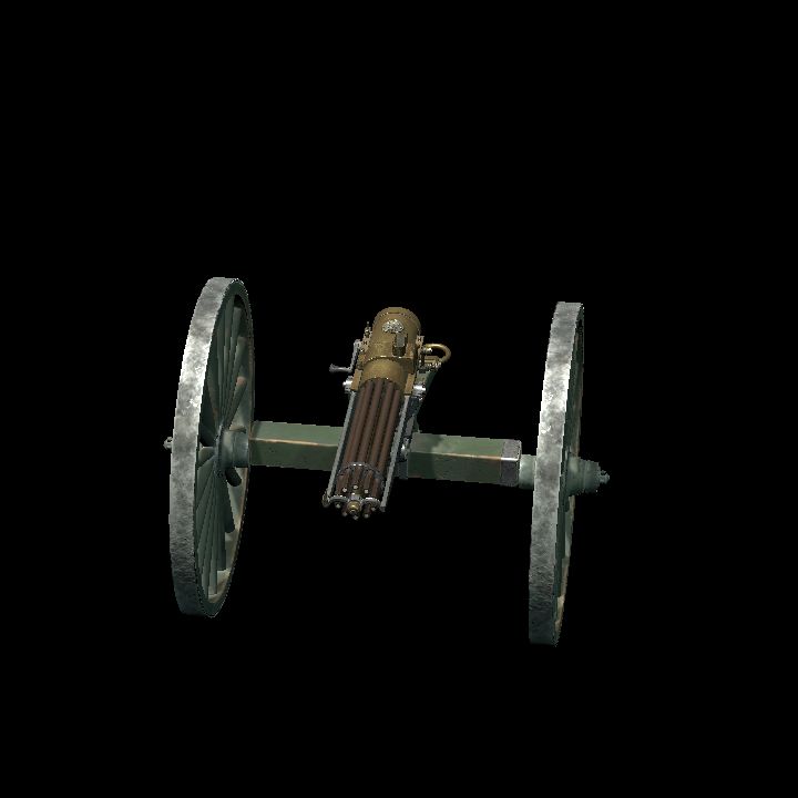 Gatling gun