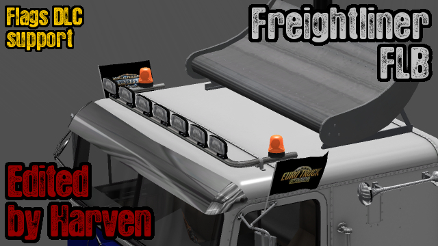 Freightliner FLB National Window Flags DLC Support