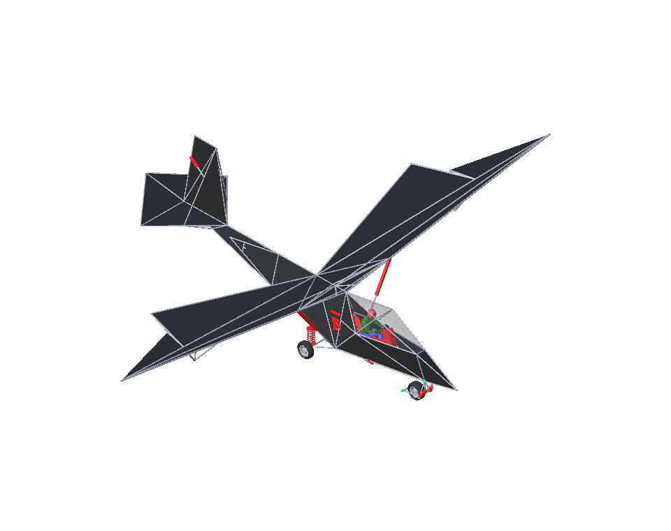 first plane with infinite flight (before jets were added)