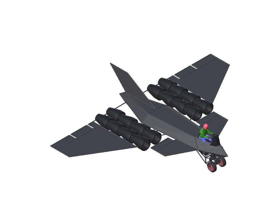 SR-69 590 km/h Plane By Skropeling