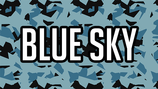 Blue Sky Paint Job