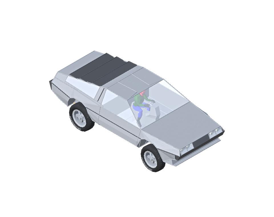 Delorean DMC-12 By Skropeling