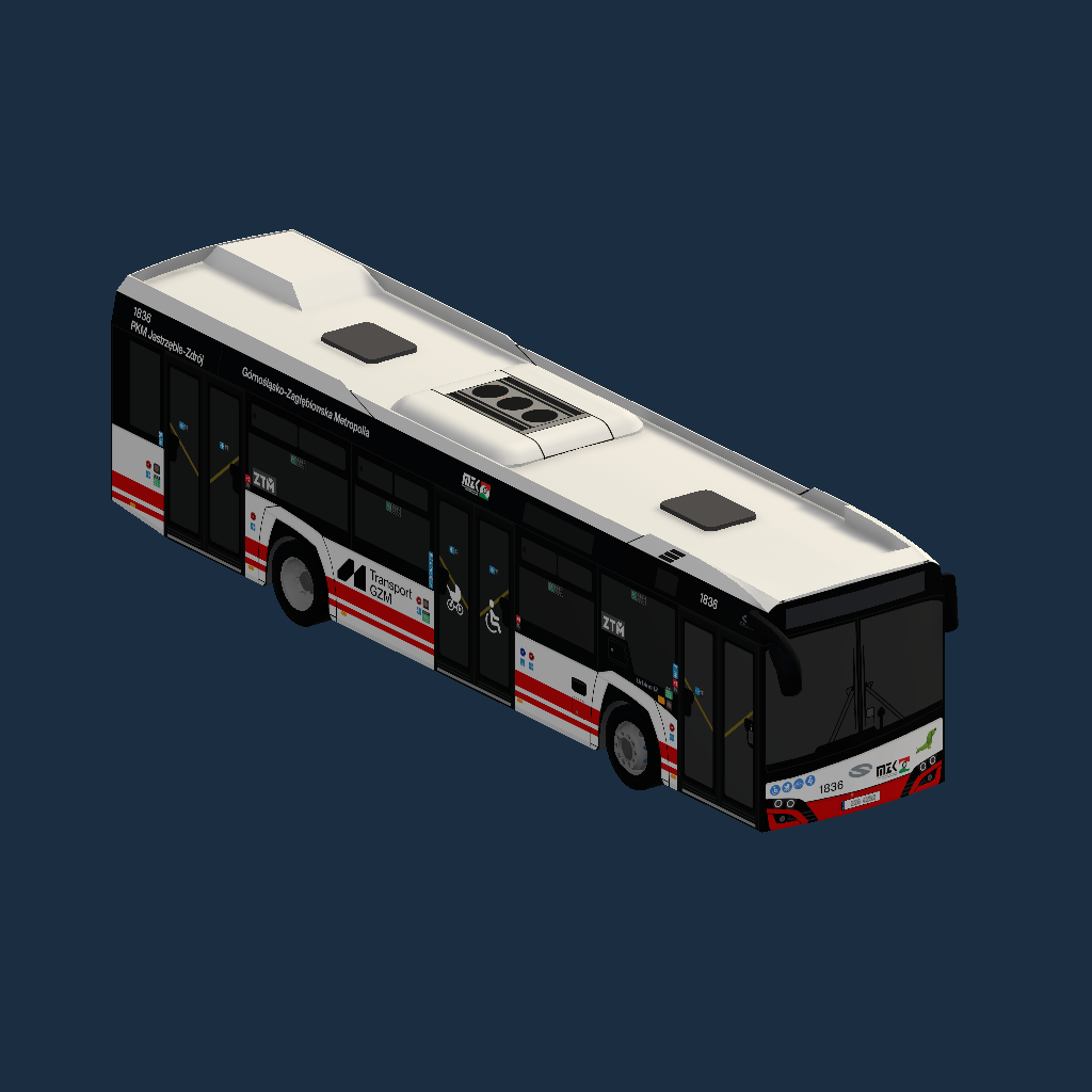 PKM Jastrzębie - Zdrój #1836 - Solaris Urbino 12 IV