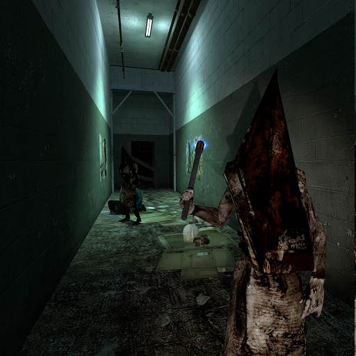 Metropolice are Pyramid Head