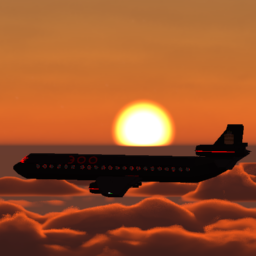 Softbody AIR LINER DC-10-30 300th Plane