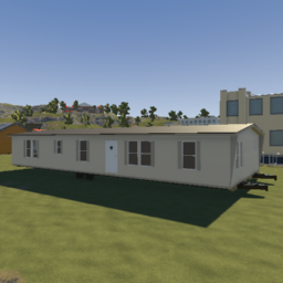 24x56 1970s doublewide mobile home (unfurnished)