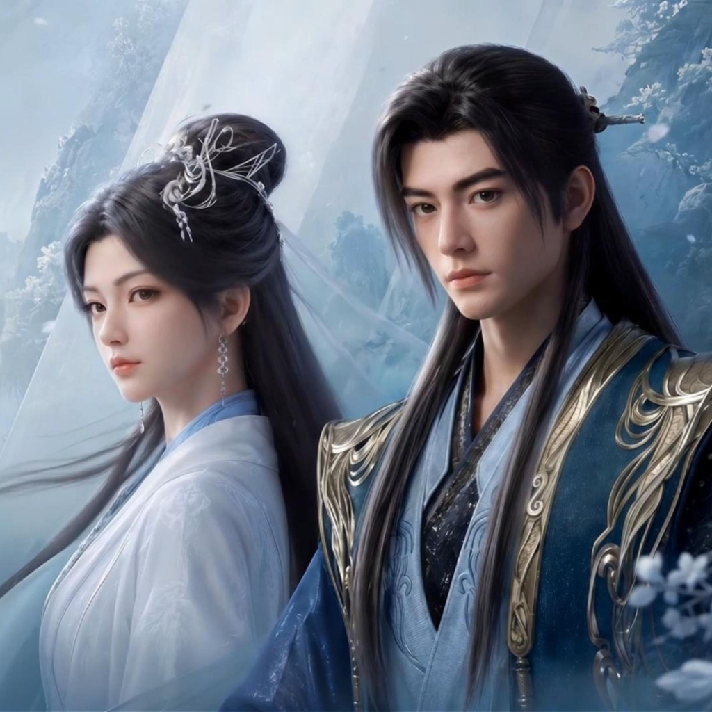 韩立南宫婉动态循环壁纸-落雨无声-凡人修仙传 preview