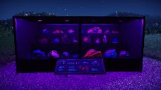 Flourescent Rocks and Mineral Exhibit preview