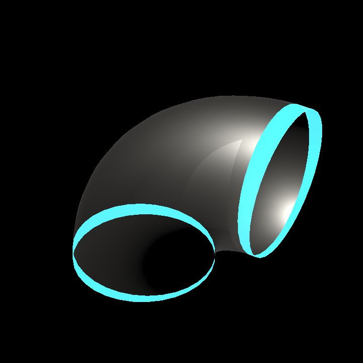 A Modular Glass Tunnels - narrow elbow 1