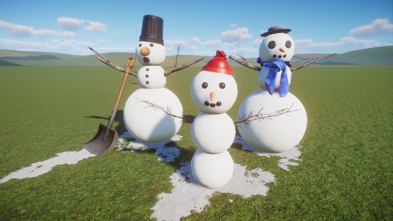 Snowman Family