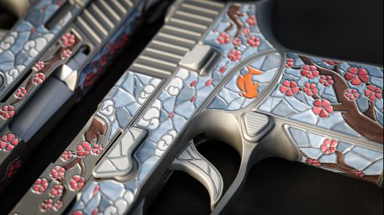 P250 | Rising Sun (gray-blue)