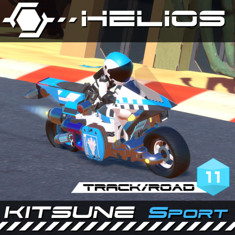 HELIOS 'Kitsune' Sports Motorcycle
