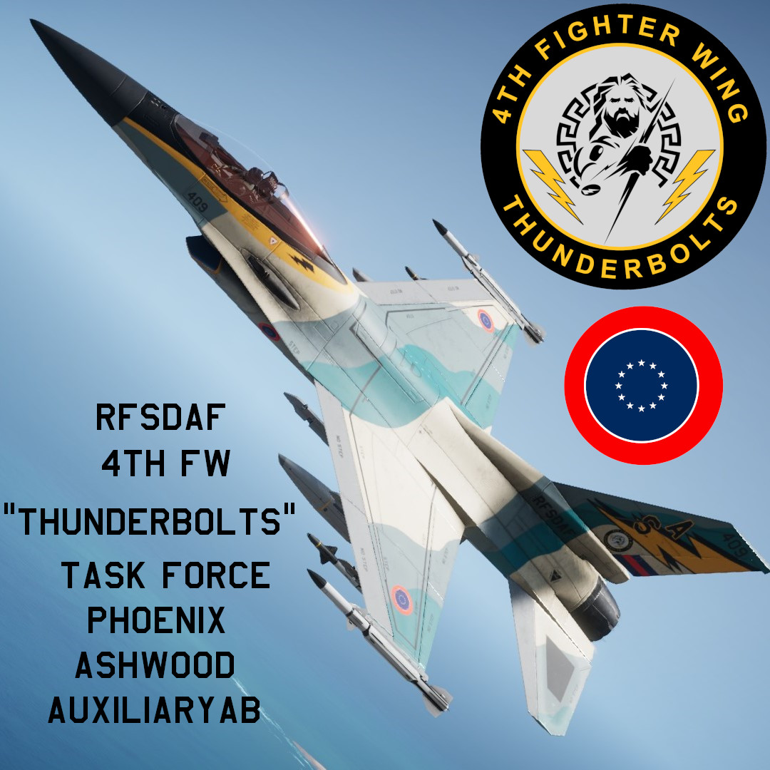RFSDAF 4th FW "Thunderbolts" - F-16M King Viper preview