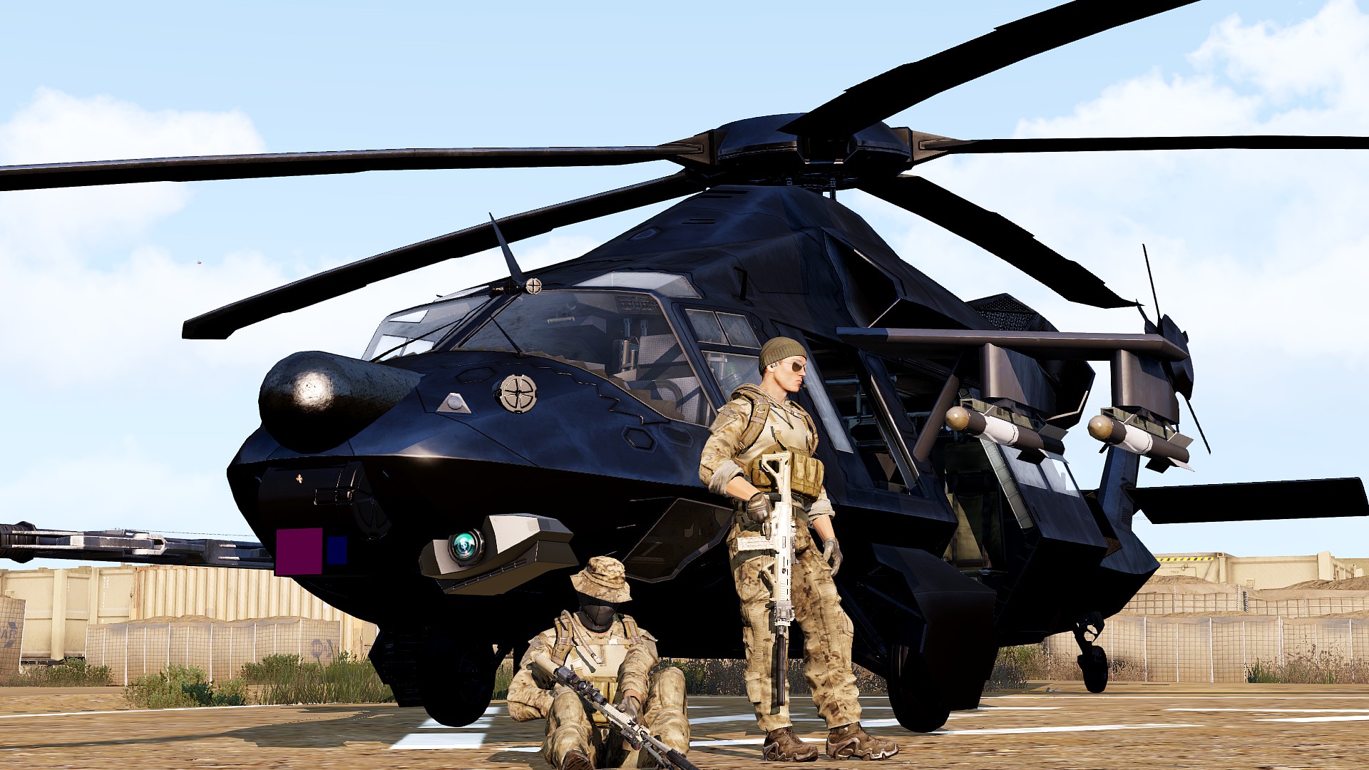 MH-80L Ghost Hawk DAP