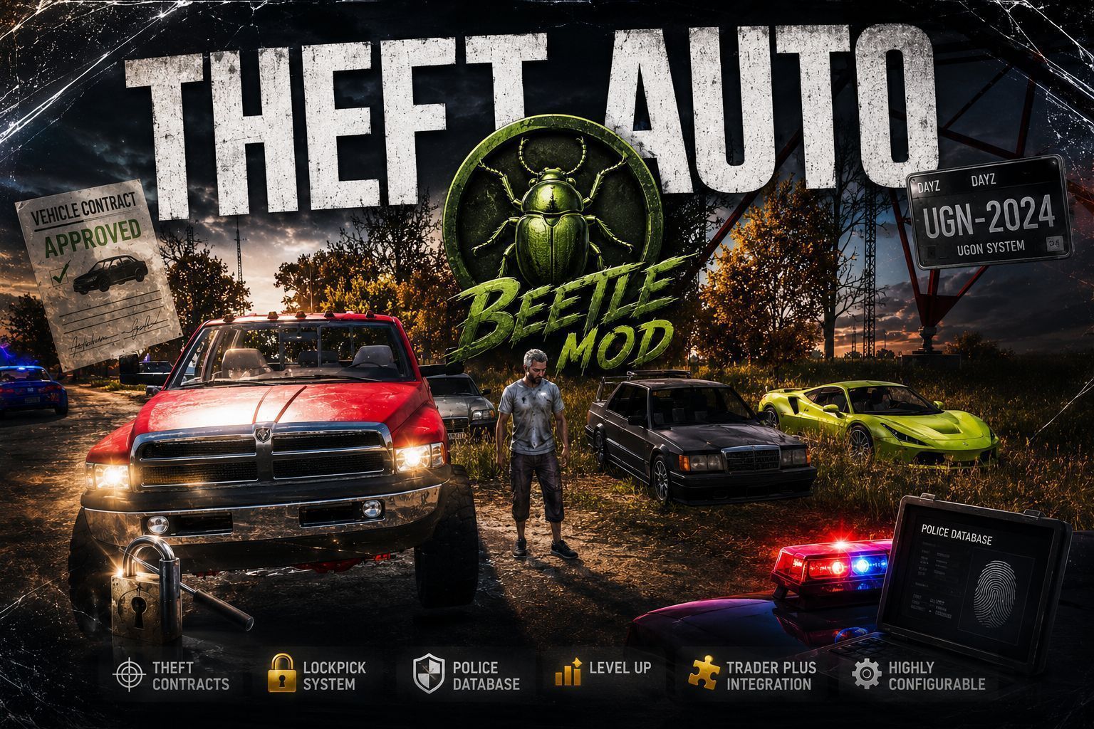 Theft Auto and Police system