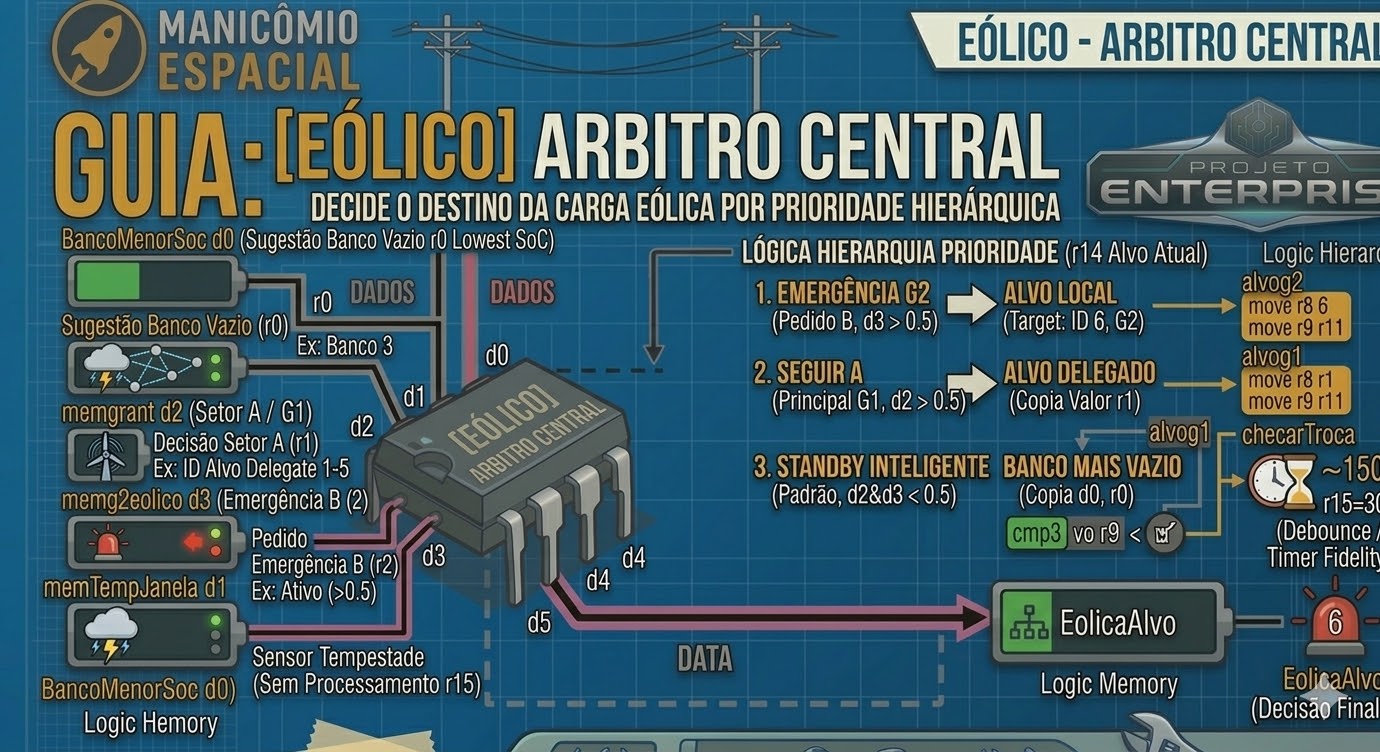 PROJETO ENTERPRISE - [EOLICO] ARBITRO CENTRAL