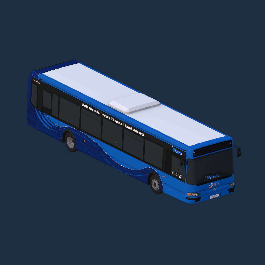 Optare Irisbus Agoraline NorBus TheWave Branded