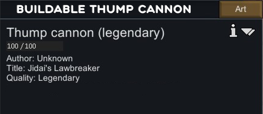 Buildable Thump Cannon