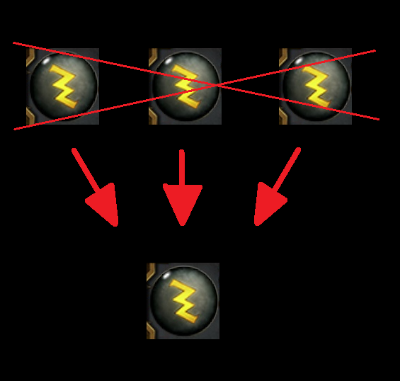 Reduced Quantity of Basic Dwarfen Runes Forged