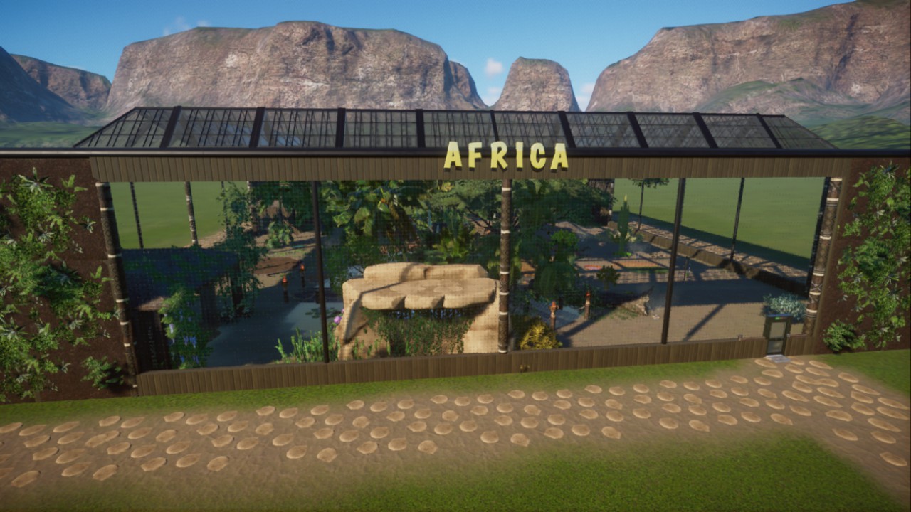 🌿 Habitat enclosure with shelter 🌿