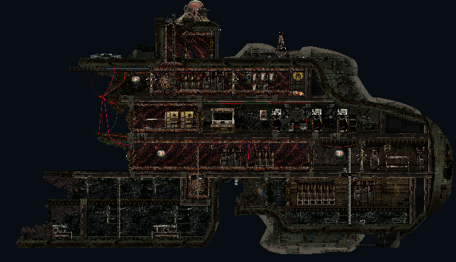 New Wreck - Fore side of Berilia – Barotrauma Mod