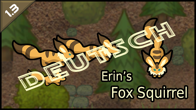 Fox Squirrel Deutsch mod preview for RimWorld