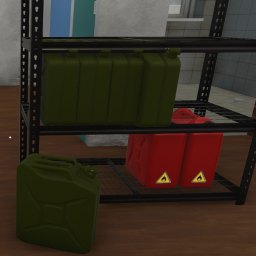 Green Jerry Can