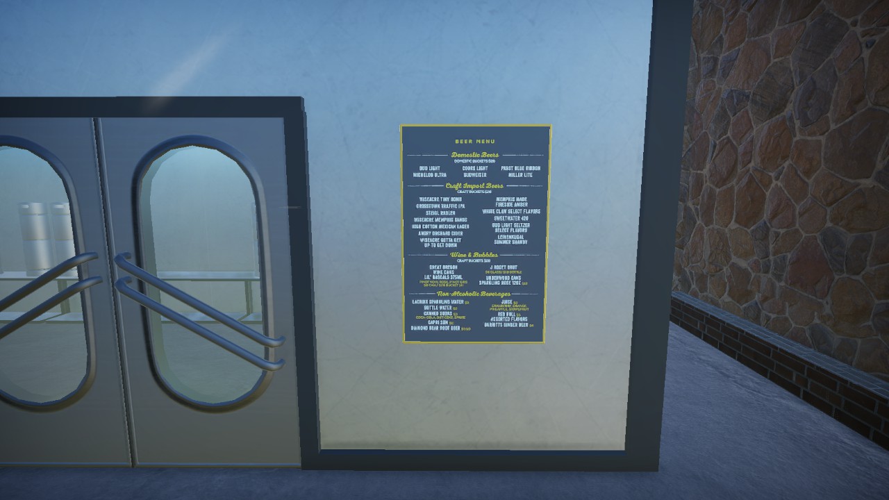 Beer Menu Large