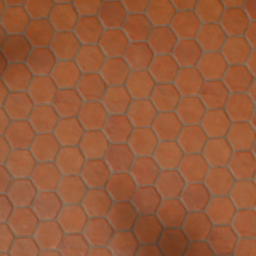 3x3 Hexagon Terracotta Tile